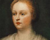 雅格布 罗布斯提 丁托列托 : Portrait of a Woman